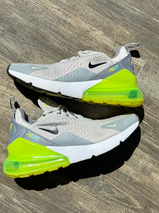 Nike Shoes - AIR MAX 270 LIGHT BONE VOLT white gray 8.5 women’s